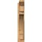 Ekena Millwork Merced Slat Smooth Outlooker, Western Red Cedar, 5 1/2"W x 26"D x 32"H OUT06X26X32MRC06SWR - alternate 2